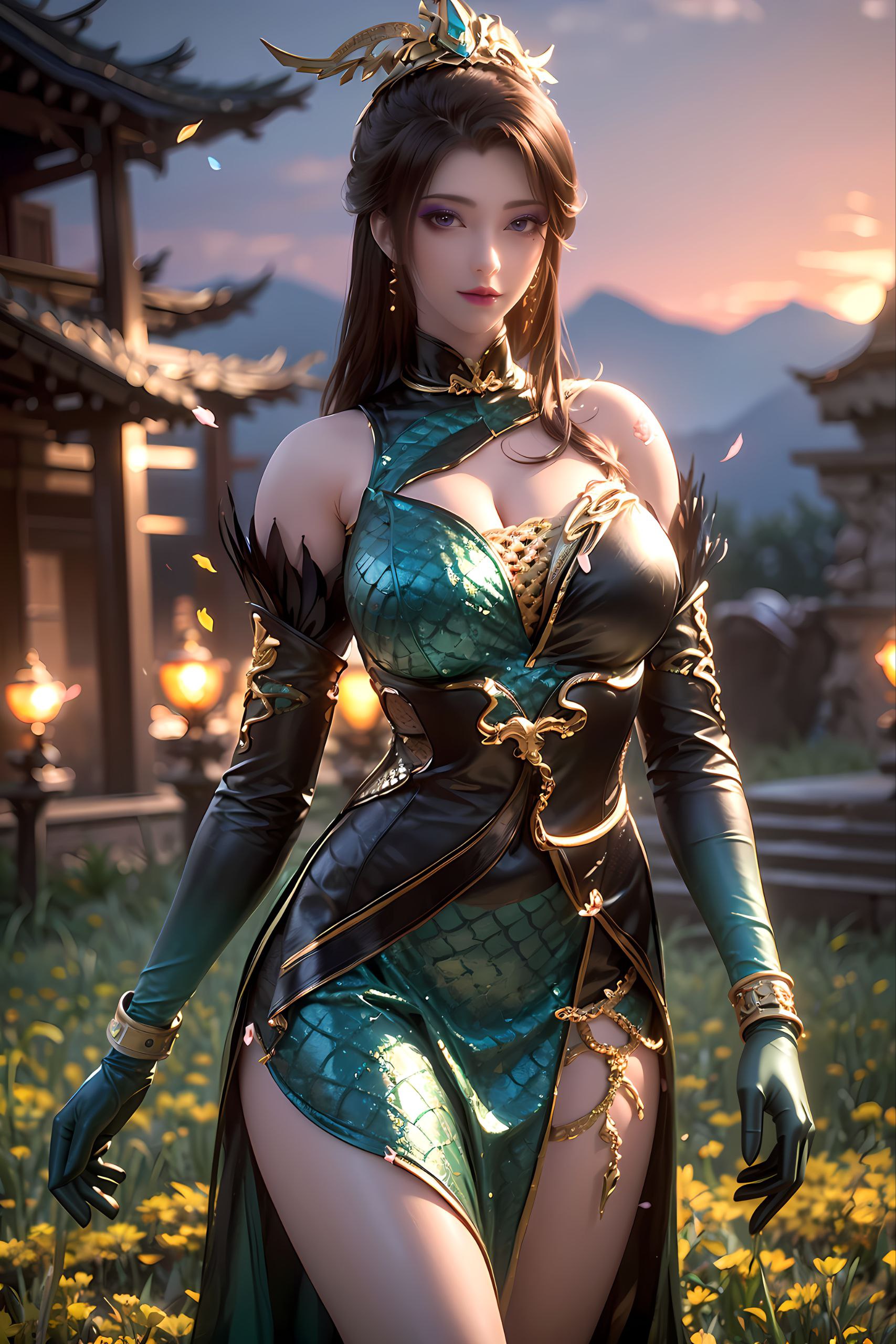 因此
